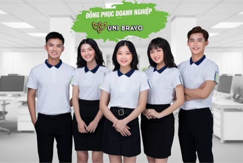 UniBravo là đơn vị có nhiều năm kinh nghiệm may đo đồng phục trên thị trường