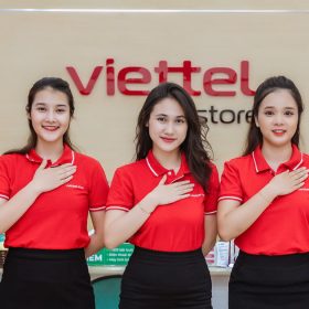 đồng phục nhân viên Viettel- Đồng phục Hải Anh