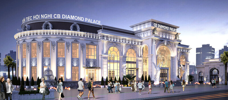 Địa điểm tổ chức sự kiện Diamond Palace sang trọng, hiện đại cho event doanh nghiệp