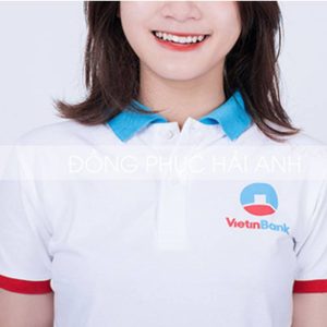 áo polo đồng phục nhân viên ngân hàn Viettinbank