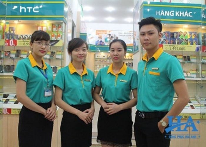 Mẫu áo thun đồng phục công ty đẹp cổ bẻ là lựa chọn thích hợp dành cho các doanh nghiệp