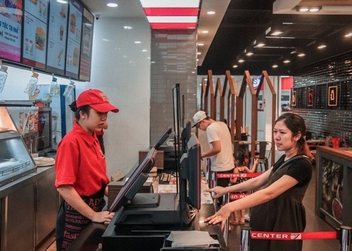 Đồng phục nhiên viên lotteria