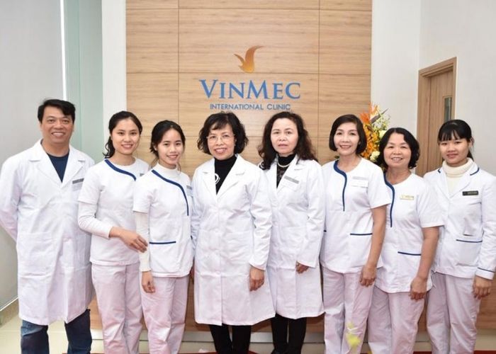 Đồng phục của các y bác sỹ tại bệnh viện vinmec