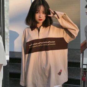 Mẫu áo polo oversize đẹp cho cả nam và nữ