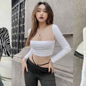 10 mẫu croptop trẻ trung sành điệu cho nàng diện đến công sở