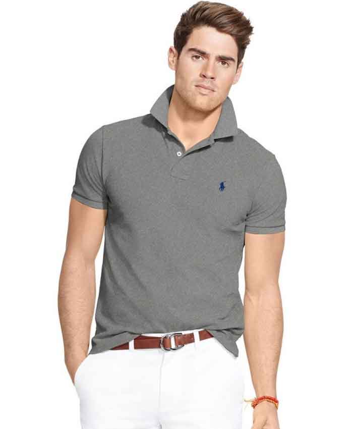 Mẫu áo phông polo cộc tay cơ bản Ralph Lauren