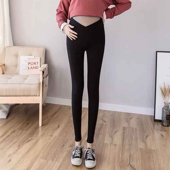 Quần legging thích hợp cho phụ nữ mang thai vì có độ co giãn tốt