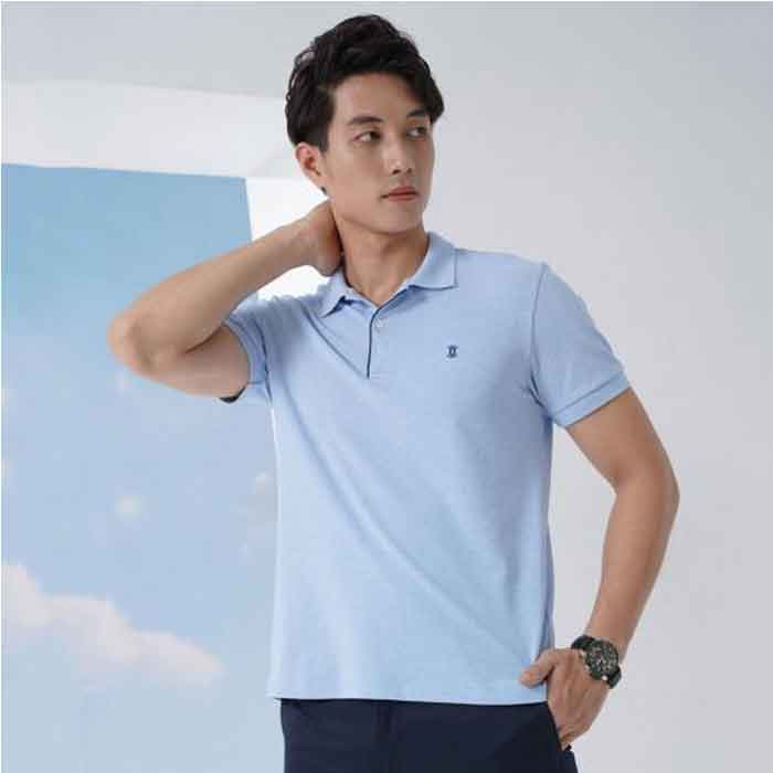 Áo thun đồng phục polo cổ đức