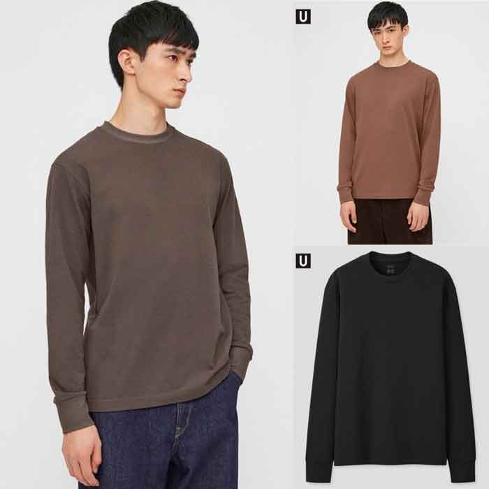 Dòng áo polo dài tay độc quyền của uniqlo