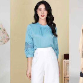 10 mẫu áo sơ mi nữ cách điệu đa dạng phong cách thời thượng