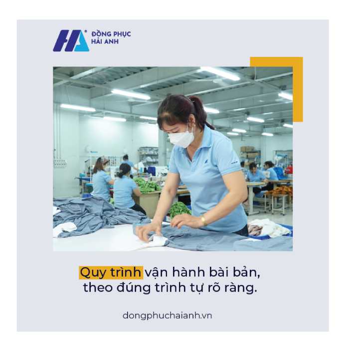 Quy trình sản xuất bài bản, khép kín cho sản phẩm chất lượng