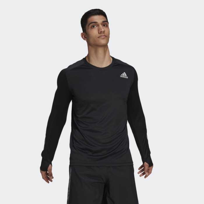 Áo thun cổ đứng cho nam thương hiệu Adidas