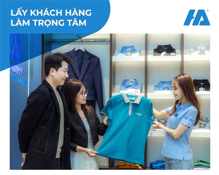 Đồng phục Hải Anh may mẫu trước khi sản xuất đại trà cho khách hàng