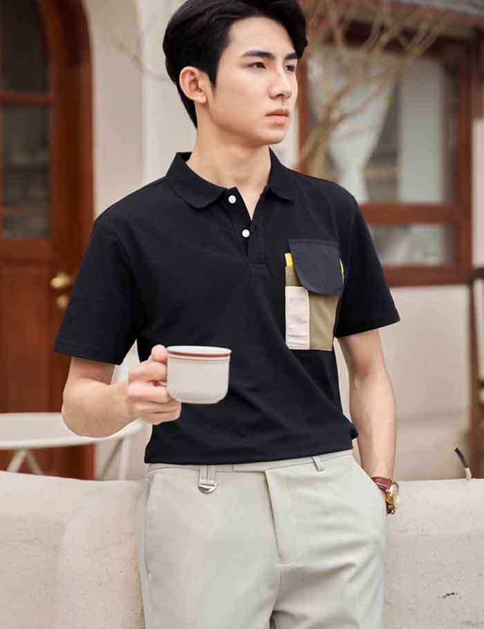 Một mẫu áo polo độc đáo tại Độc - Menswear