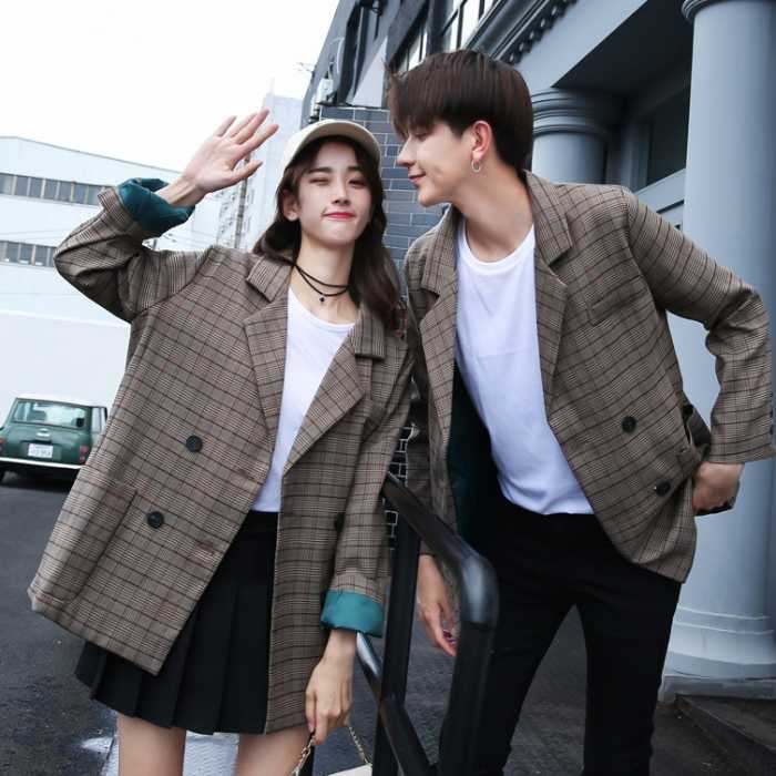 Mẫu áo khoác đôi blazer sang chảnh cho nam nữ