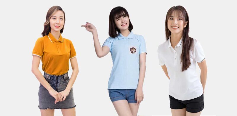 Các shop bán áo thun polo nữ đẹp chất lượng cao