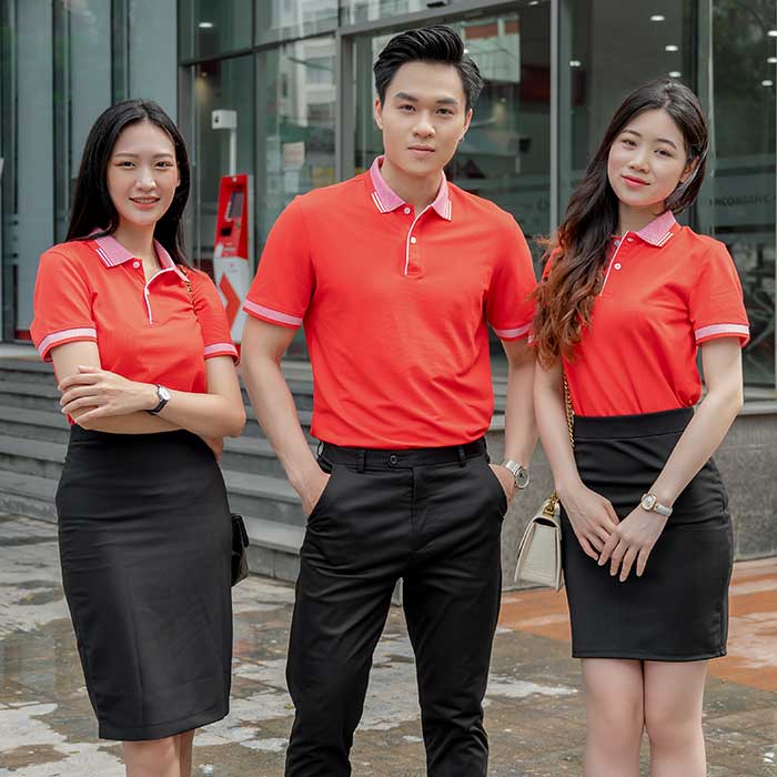 Thương hiệu áo polo đồng phục công ty cao cấp Hải Anh