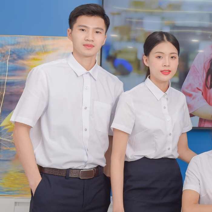 Thời trang Hải Anh cung cấp những mẫu áo sơ mi trắng nam đẹp nhất