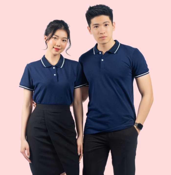 Áo thun polo đồng phục công sở may bởi Phương Thảo