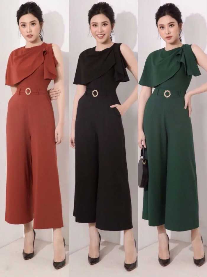 Jumpsuit đẹp duyên dáng, nhiều màu sắc cho chị em chọn lựa