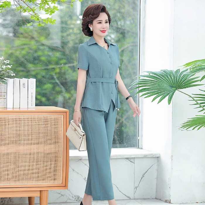 Set đồ công sở trung niên thời trang, đẳng cấp quý cô sang chảnh