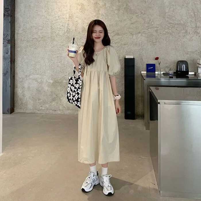 Mẫu váy suông oversize phù hợp với mọi cơ thể