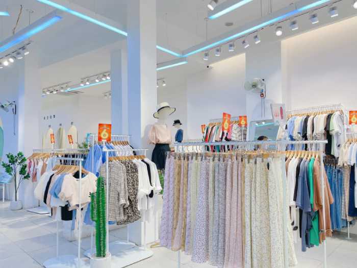 Shop thời trang nữ Zamy cao cấp với không gian đẹp 