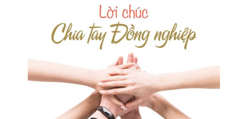 Status chia tay đồng nghiệp