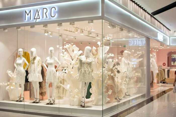 Không gian shop Marc sang trọng