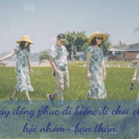 Váy đồng phục đi biển, đi chơi cho hội nhóm- bạn thân- Đồng phục Hải Anh