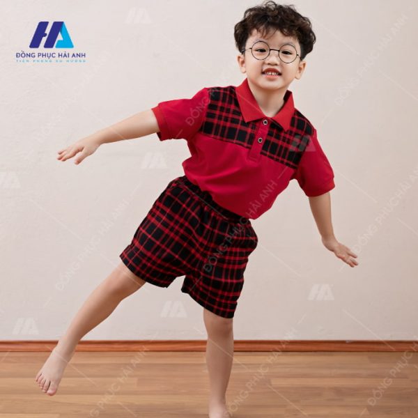 Áo đồng phục mầm non WonderKids Montessori School