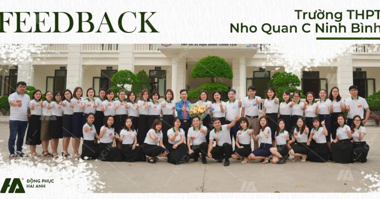 Feedback đồng phục giáo viên trường Nho Quan C Ninh Bình- Đồng phục Hải Anh