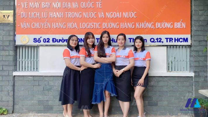 đồng phục TNT Travel- Đồng phục Hải Anh